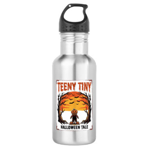 Garrafa Conto de Halloween Teeny Tiny Assustador Cena Vint