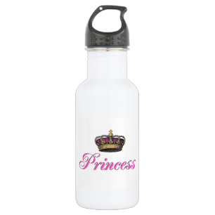 Garrafa Coroa da princesa no rosa quente
