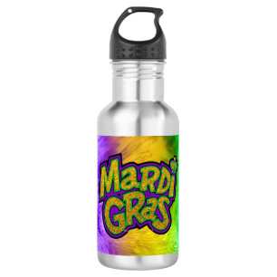Garrafa Coroa tema Mardi Gras festivo SlipperyJoe's reinf