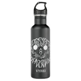 Garrafa Coruja Branca e Negra