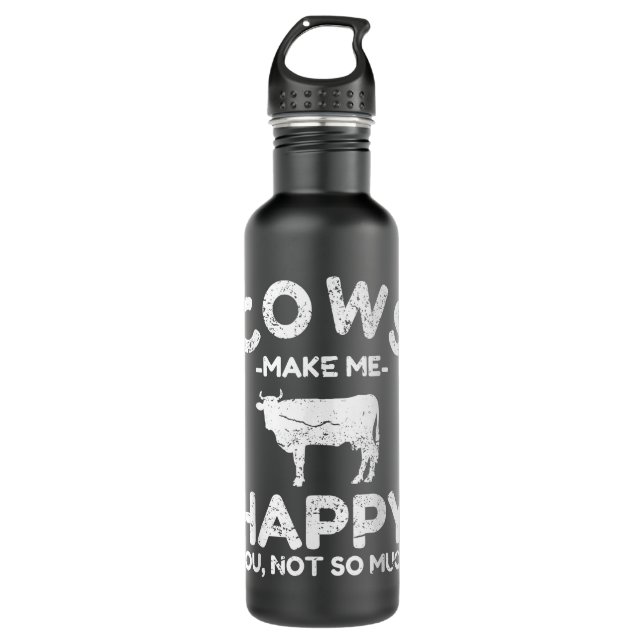 Garrafa Cow Gifts for Cow Lovers - Funny Cow Humor  (Frente)