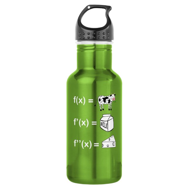 Garrafa Cowculus Piada de Derivada de Cálculo Matemática V (Frente)