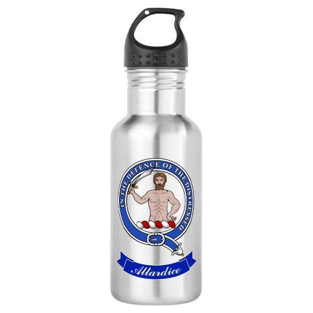 Garrafa Crachá Allardice Clan Personalizado (Frente)
