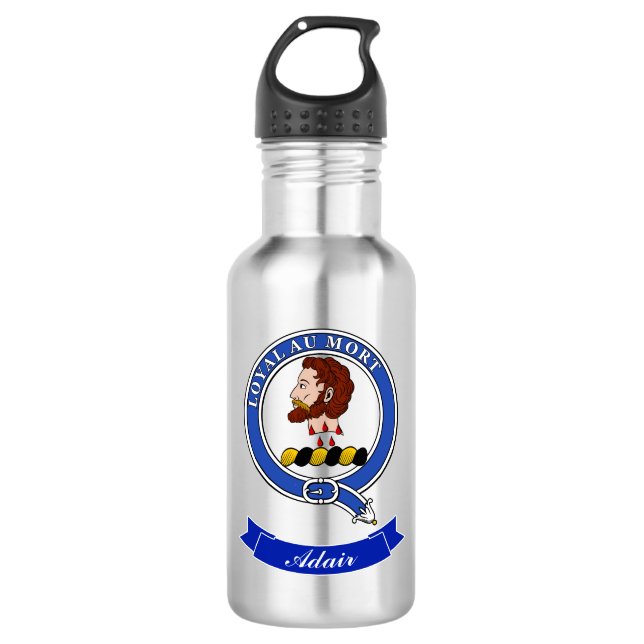 Garrafa Crachá Clan do Adair Personalizado (Frente)