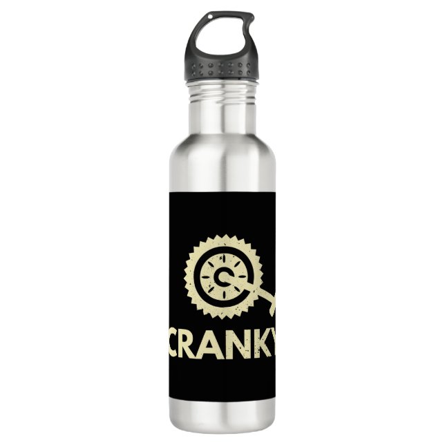 Garrafa Cranky / Bicicleta/ Ciclista (Frente)