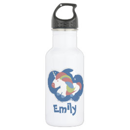 Garrafa Crianças Coloridas do Unicórnio Simples