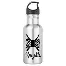 Crochet Hooks & Yarn Skein ・ Seu Texto