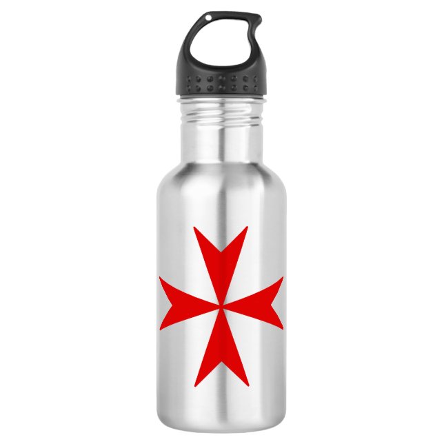 Garrafa Cruz de Malta (vermelho) (Frente)