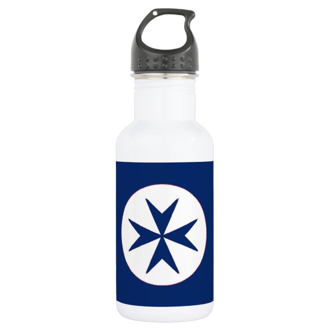 Garrafa cruz de octógono BLUE CORSAIR STYLE (Frente)