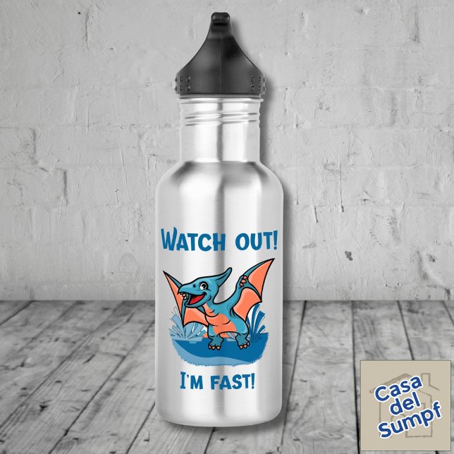 Garrafa Cuidado! Sou rápido! (Criador carregado)