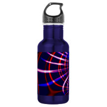 Curvas pontiagudas de azul a vermelho, rosa e bran