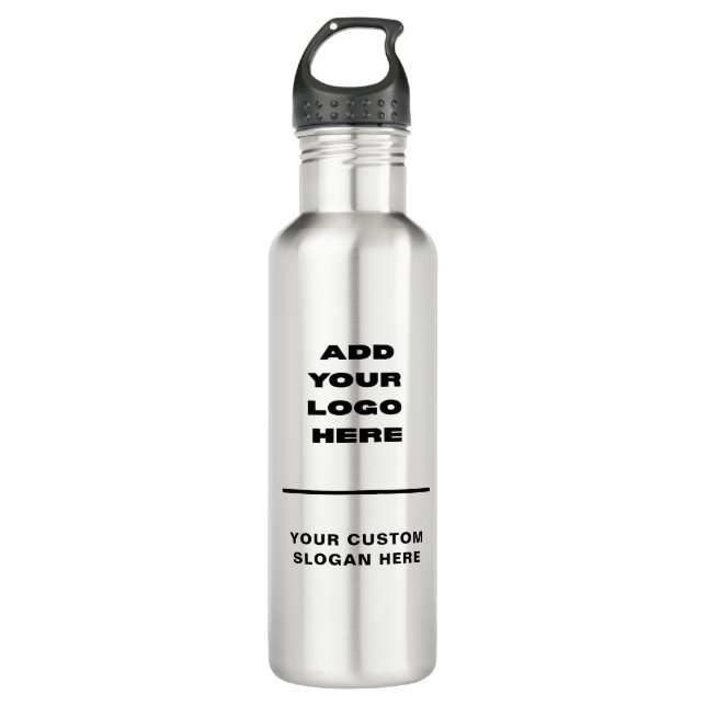 Garrafa Custom Business Logo and Custom Text (Frente)