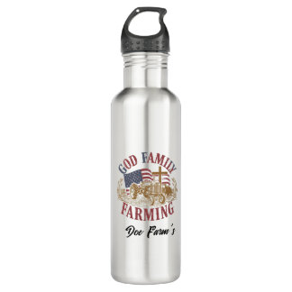 Garrafa Custom “God Family Farming” 