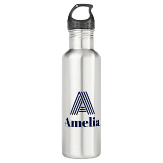 Garrafa Custom Name Water Bottle