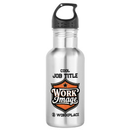 Garrafa Custom Photo Personalized Job Title & Workplace 