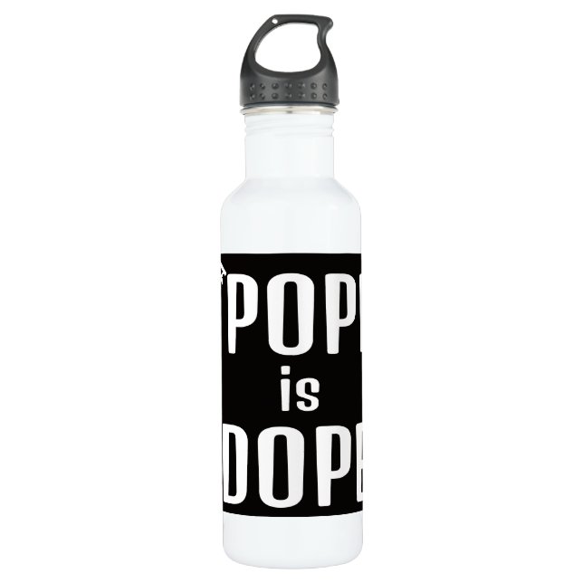 Garrafa DA Pope is Dope Water Bottle (Frente)