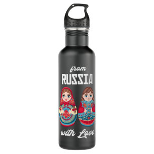 Garrafa Da Rússia com o Amor Matryoshka Souvenir Nesting