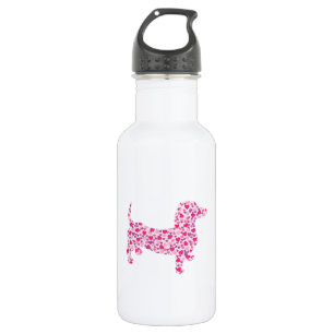 Garrafa Dachshund Hearts