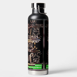 Garrafa d'água - Bela arte