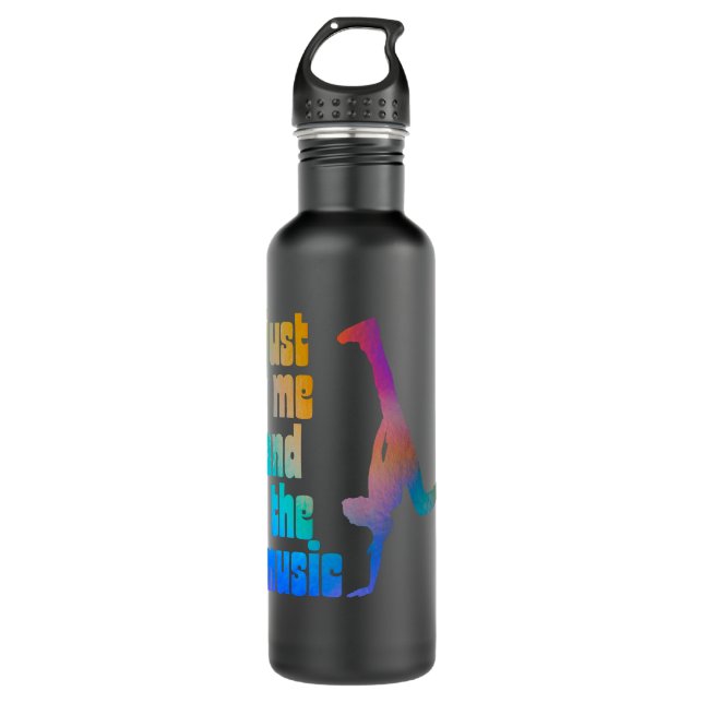 Garrafa Dança Considerando Dançarino Presente Para Meninos (Frente)