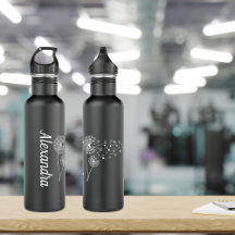 Dandélions no Monograma do Vento