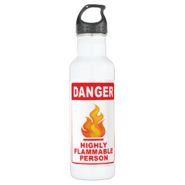 Garrafa Danger Highly Flammable Person