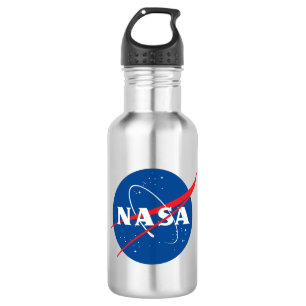 Garrafa de aço da Cinza Mercúrio da NASA (18 oz.)