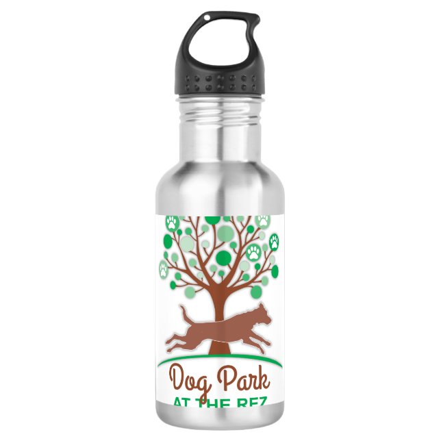 garrafa de água 24oz de aço inoxidável (Frente)