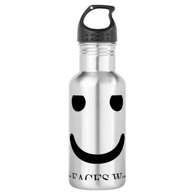 Garrafa de água, Aço inoxidável, 24 oz (Frente)