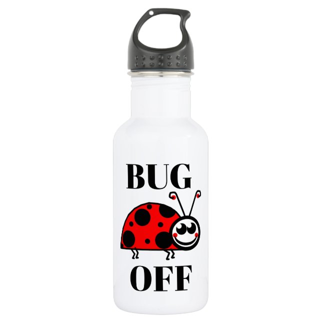 Garrafa de Água Bug Off (Frente)