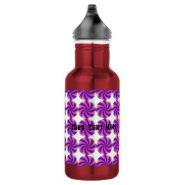 Garrafa de Água com Texto Personalizado Aqui Doce 