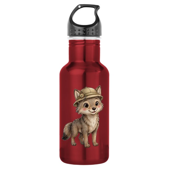 Garrafa de Água Coyote Lil' Bayou Explorers (Frente)