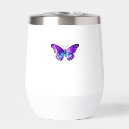 Garrafa de água da borboleta Holográfica bonito