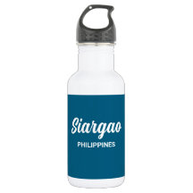 Garrafa de água das Filipinas Siargão