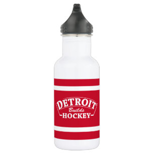 Garrafa de Água de 18oz Detroit Builds Hockey