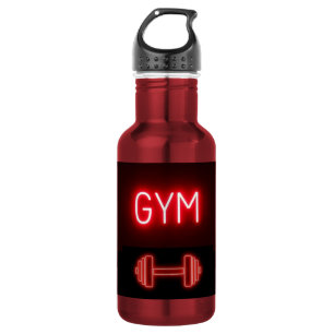 Garrafa de Água de Academia Neon Gym Fitness