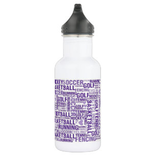 Garrafa de Água de Aço Inox - Entusiasta de Esport