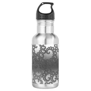 Garrafa de Água de Aço Inoxidável, Arte Fractal Pr