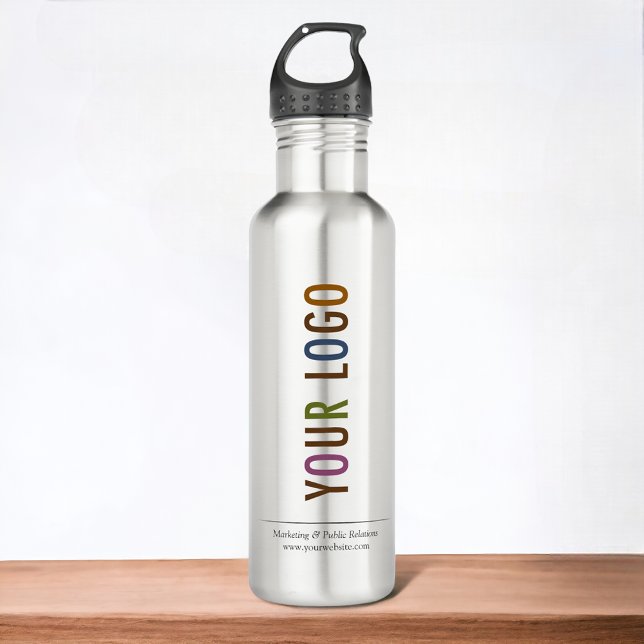 Garrafa de água de aço inoxidável de 24 oz com seu (MISOOK Stainless Steel Water Bottle with Logo)