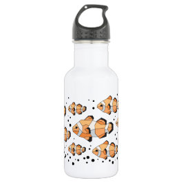 Garrafa de água de aço inoxidável de palha