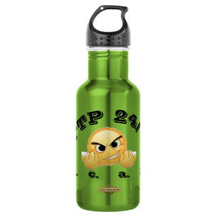 garrafa de água de aço inoxidável "FTP 24/7"