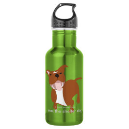 Garrafa de água de aço inoxidável hidratada