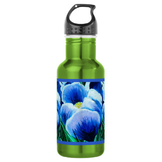 Garrafa de água de aço inoxidável Lavanda Crocus