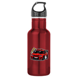Garrafa de Água de Aço Vermelho Amante de Funny Ca