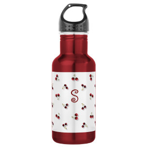 Garrafa de água de cerejas
