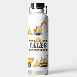 Garrafa de água de construção personalizada | Nome