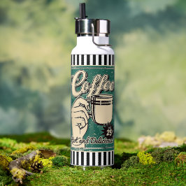 Garrafa De Água Do Café Retro