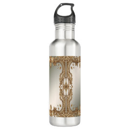 Garrafa de água do quadro do Ornamentado Dourado