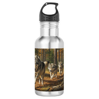 Garrafa de água estilo lobo 1