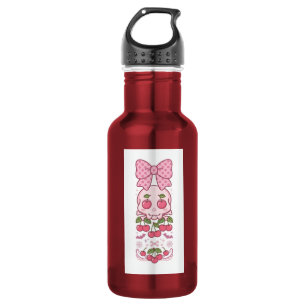 Garrafa de Água Halloween Rosa Fofa - Kawaii Ch
